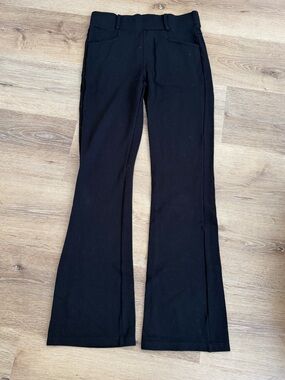 Black stretchy dress pants